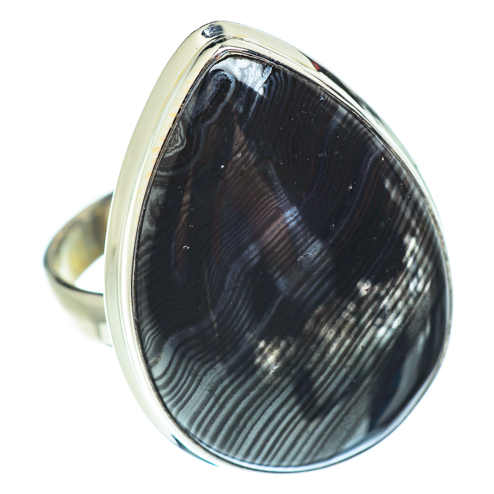 Psilomelane Rings handcrafted by Anasilvercos - RING54072