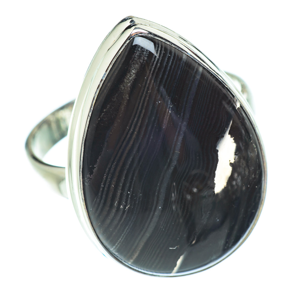 Psilomelane Rings handcrafted by Anasilvercos - RING54118