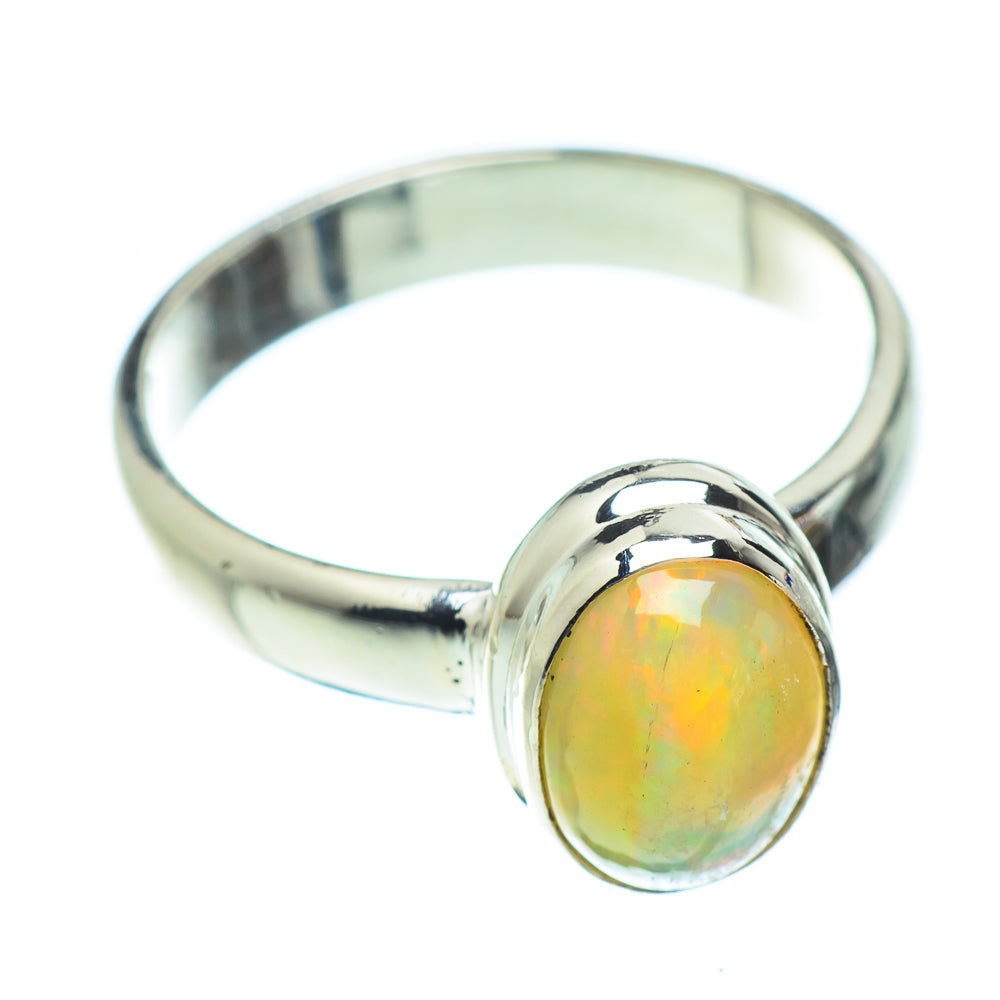 Ethiopian Opal Rings handcrafted by Anasilvercos - RING54219