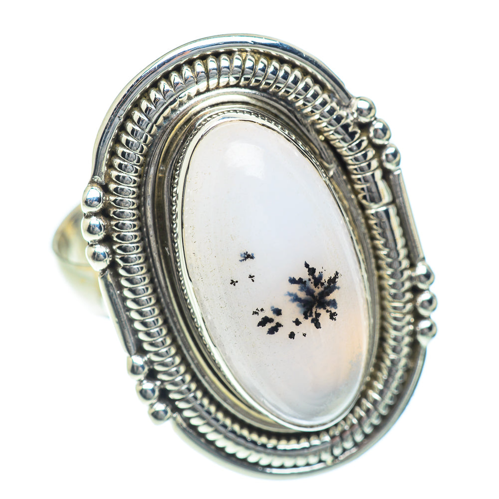 Dendritic Opal Rings handcrafted by Anasilvercos - RING54244