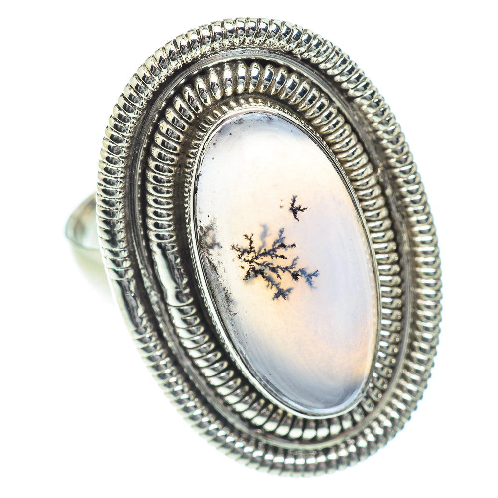 Dendritic Opal Rings handcrafted by Anasilvercos - RING54277