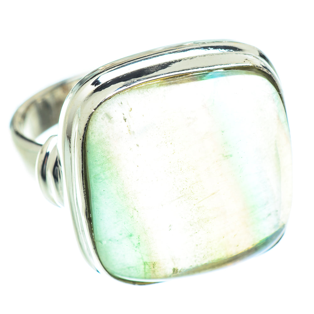 Green Fluorite Rings handcrafted by Anasilvercos - RING54278