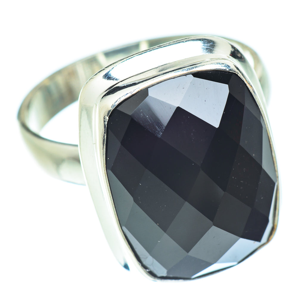 Black Onyx Rings handcrafted by Anasilvercos - RING54304