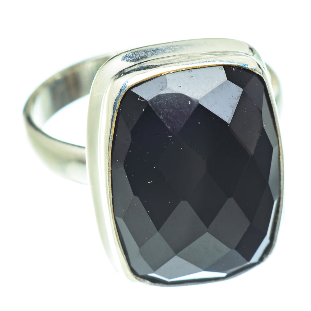 Black Onyx Rings handcrafted by Anasilvercos - RING54330