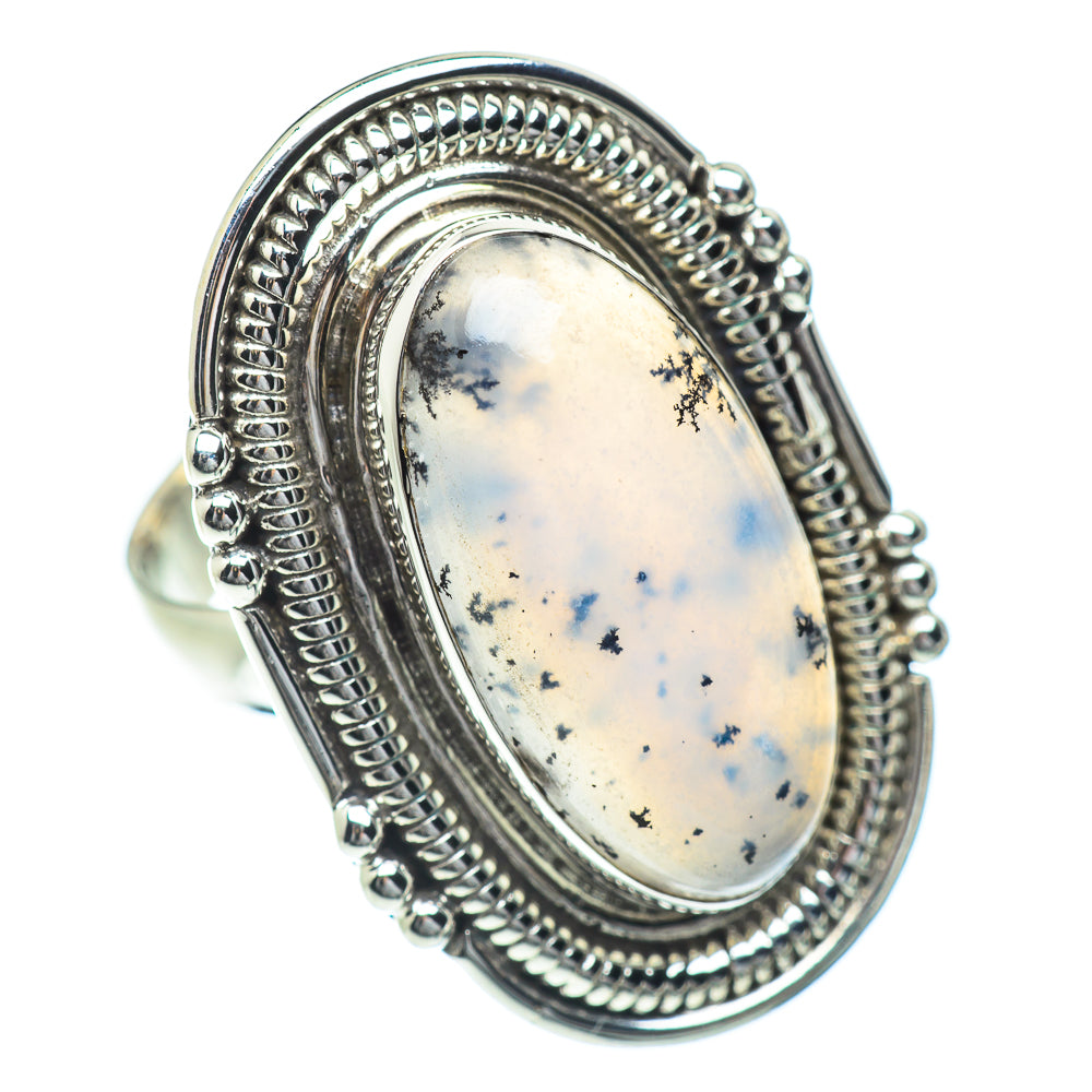 Dendritic Opal Rings handcrafted by Anasilvercos - RING54331