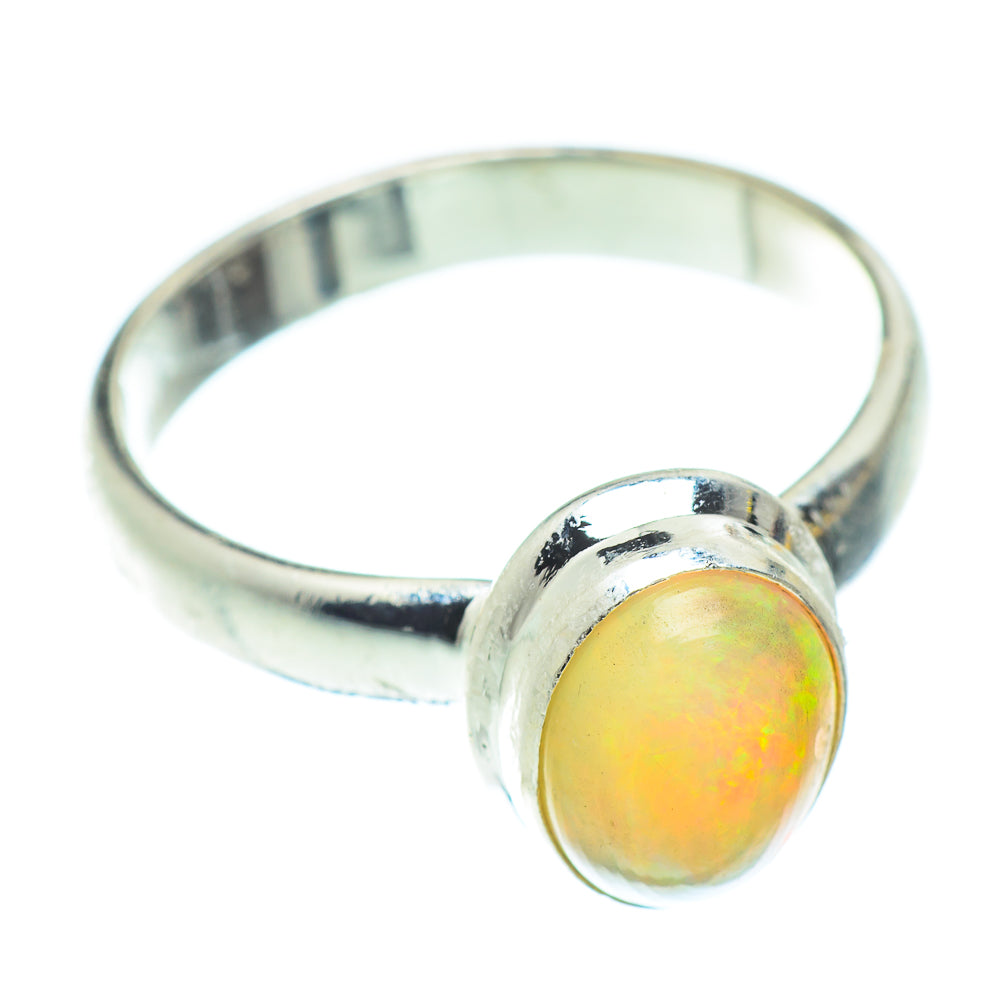 Ethiopian Opal Rings handcrafted by Anasilvercos - RING54332