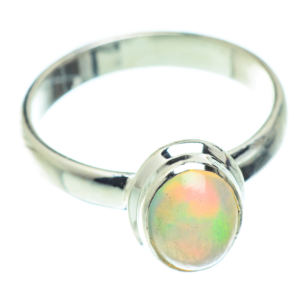 Ethiopian Opal Rings handcrafted by Anasilvercos - RING54336