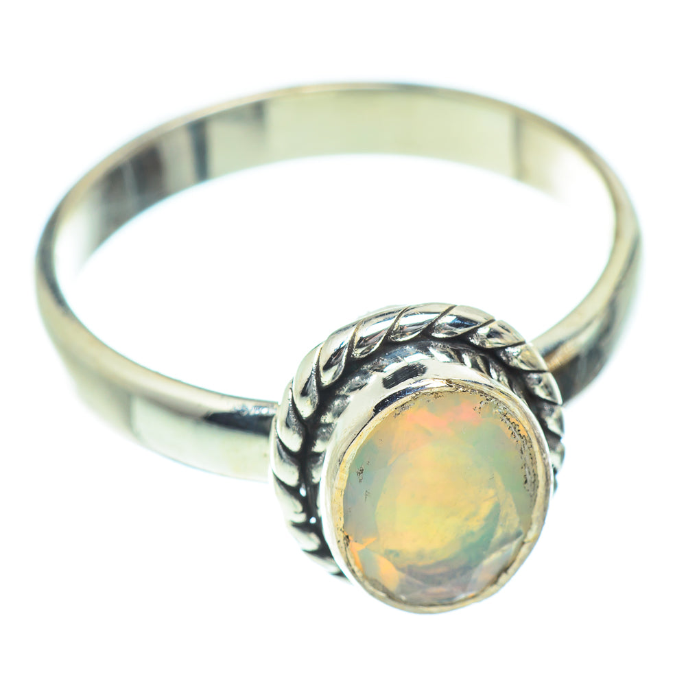Ethiopian Opal Rings handcrafted by Anasilvercos - RING54357