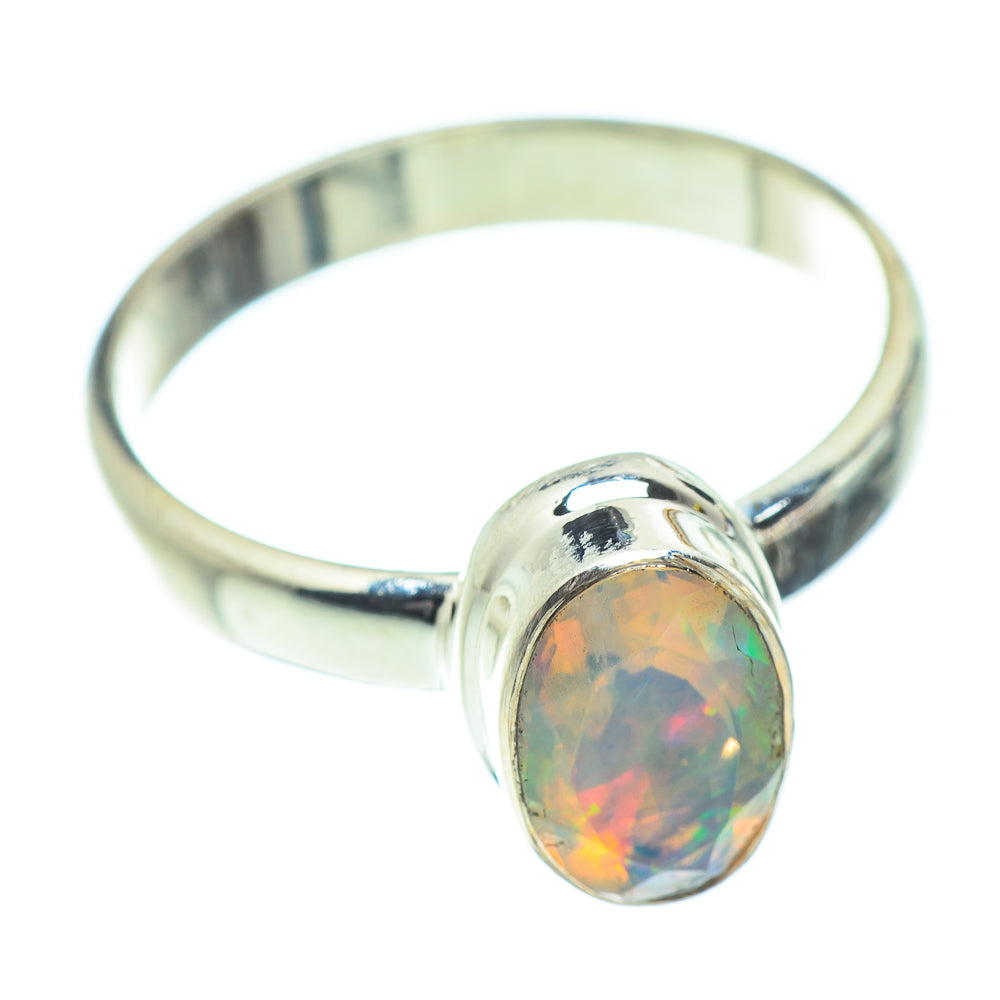 Ethiopian Opal Rings handcrafted by Anasilvercos - RING54421