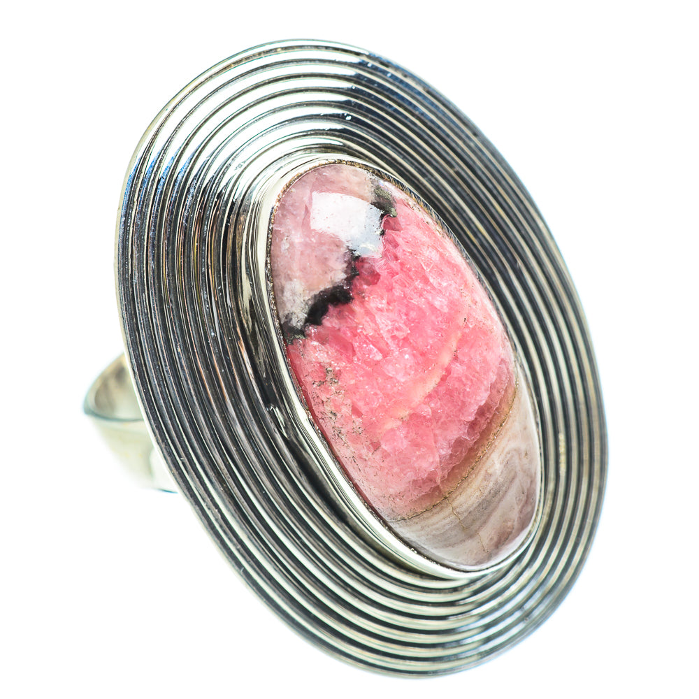 Rhodonite Rings handcrafted by Anasilvercos - RING54451