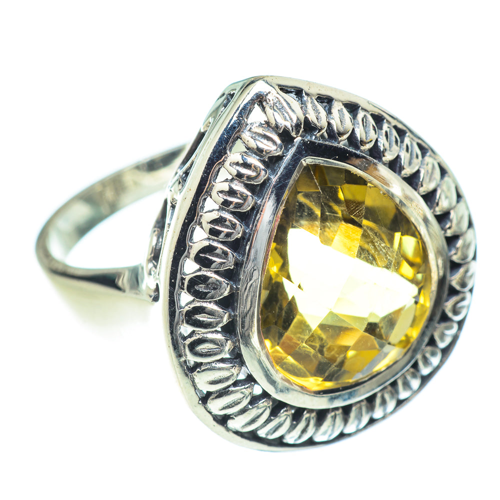 Citrine Rings handcrafted by Anasilvercos - RING54473