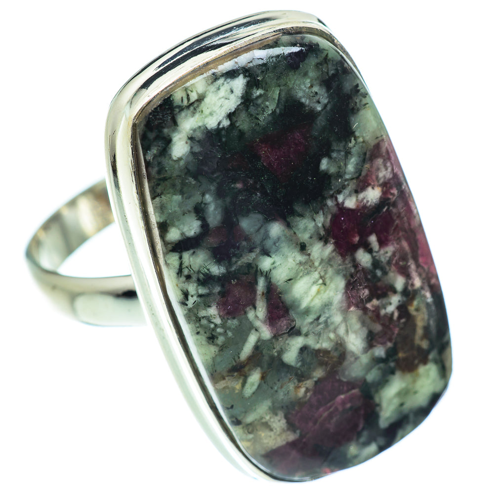 Russian Eudialyte Rings handcrafted by Anasilvercos - RING54516
