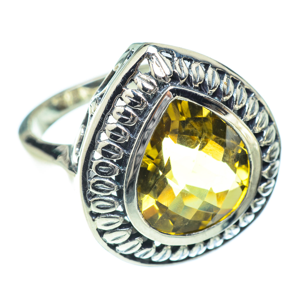 Citrine Rings handcrafted by Anasilvercos - RING54520