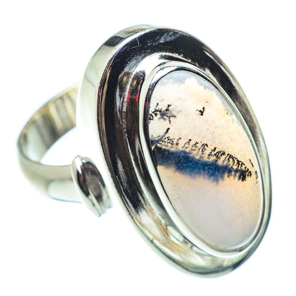 Dendritic Opal Rings handcrafted by Anasilvercos - RING54615