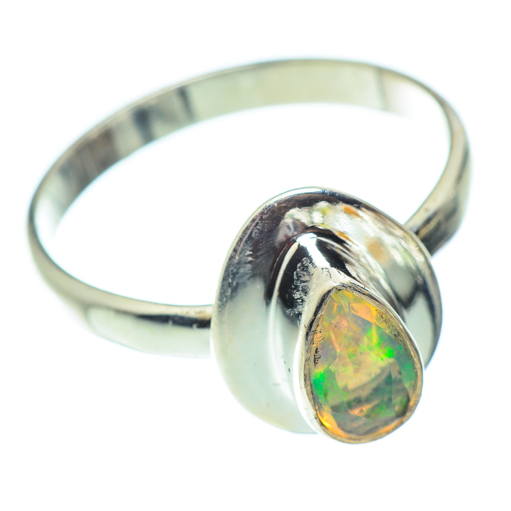 Ethiopian Opal Rings handcrafted by Anasilvercos - RING54619