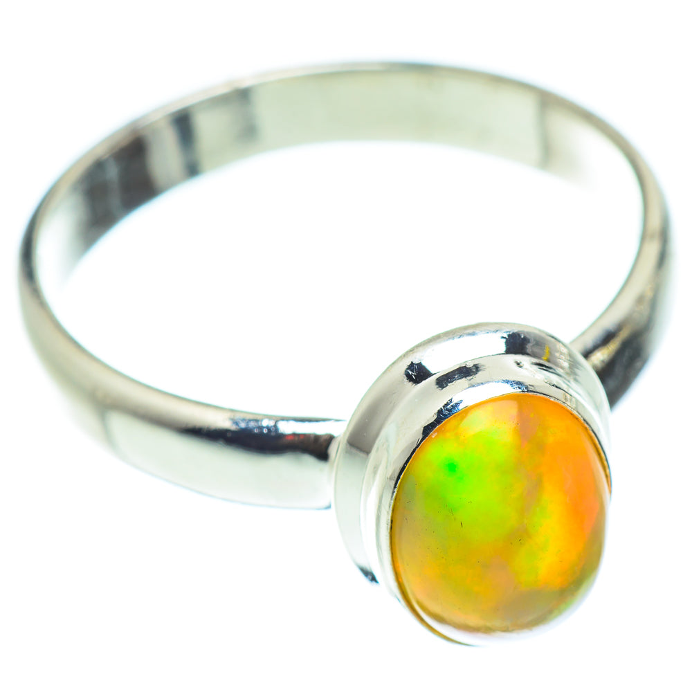 Ethiopian Opal Rings handcrafted by Anasilvercos - RING54620