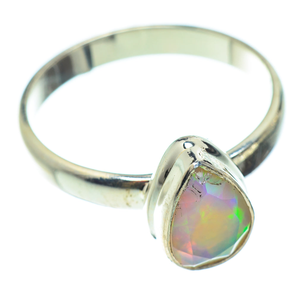 Ethiopian Opal Rings handcrafted by Anasilvercos - RING54653