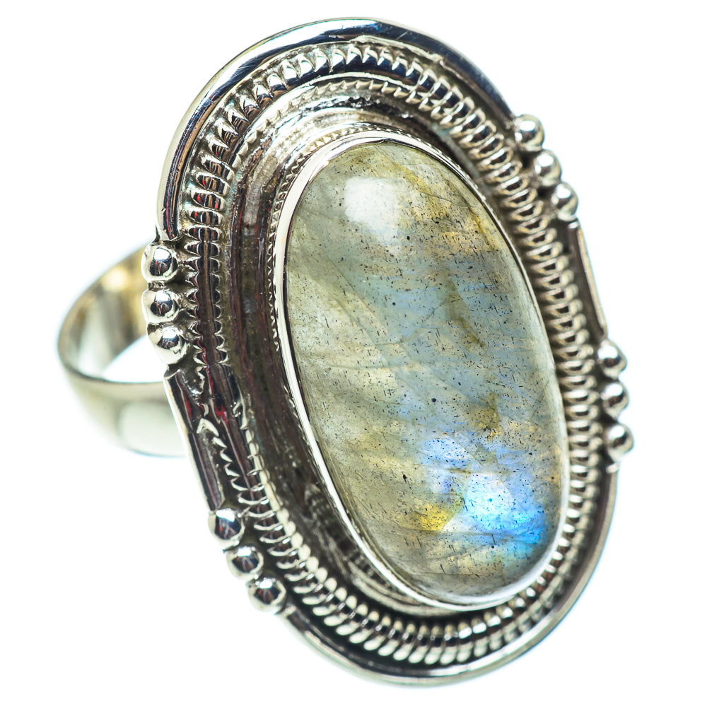 Labradorite Rings handcrafted by Anasilvercos - RING54656