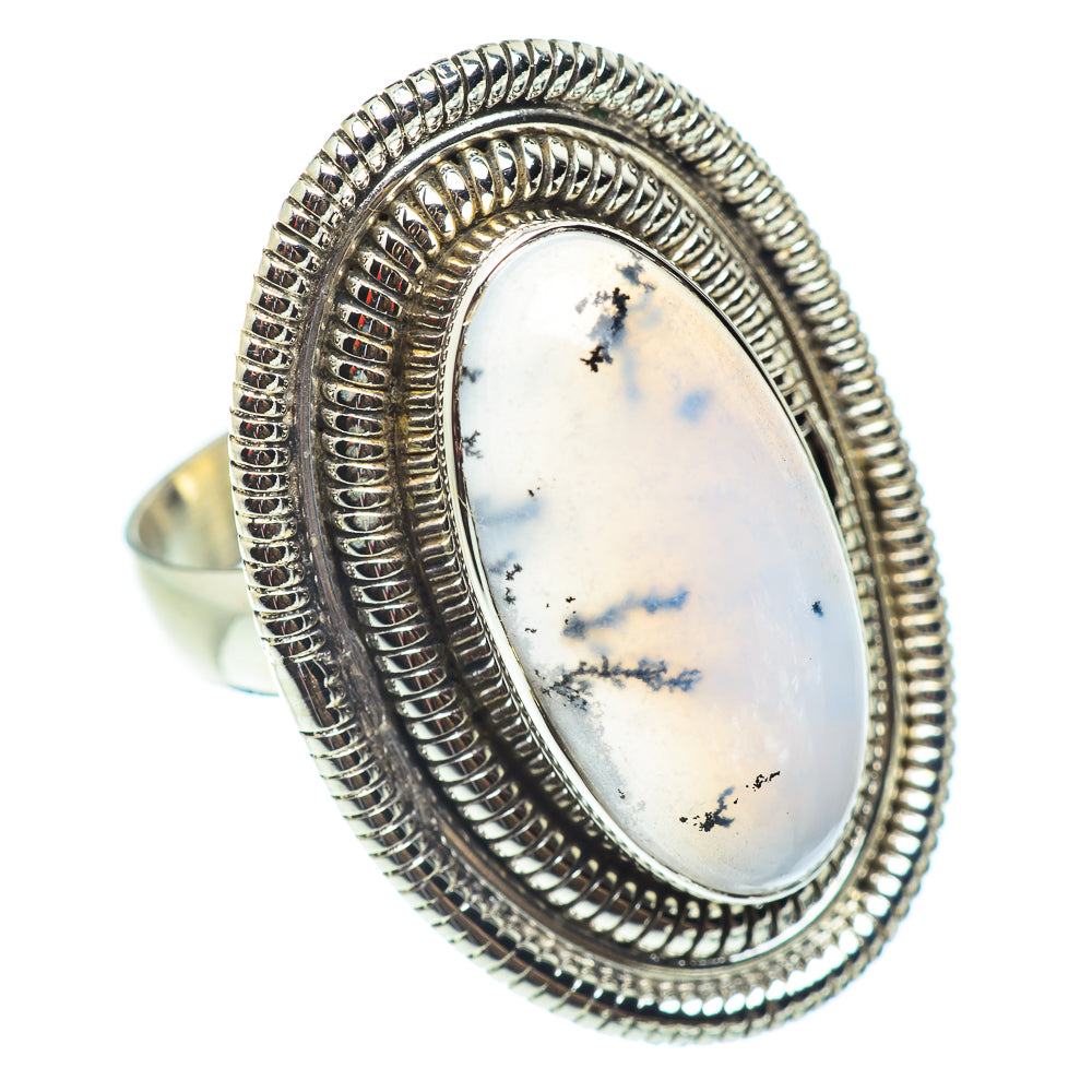 Dendritic Opal Rings handcrafted by Anasilvercos - RING54681