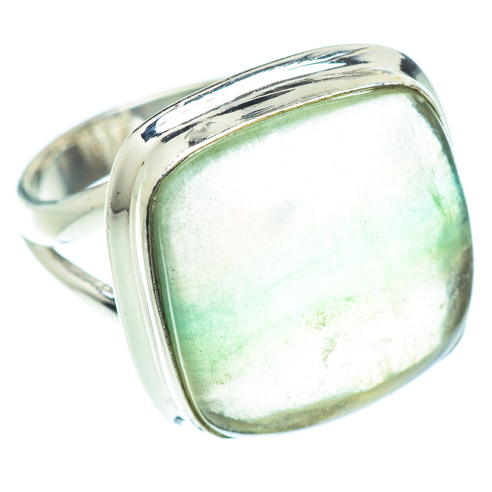 Green Fluorite Rings handcrafted by Anasilvercos - RING54683