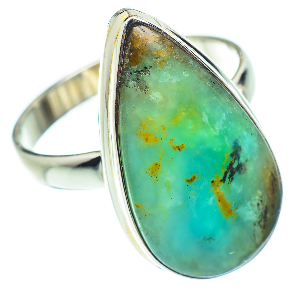 Peruvian Opal Rings handcrafted by Anasilvercos - RING54694