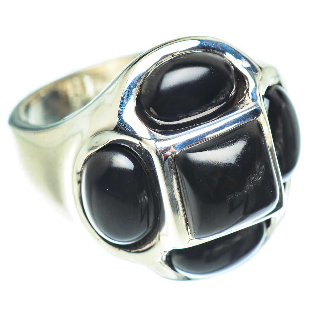 Black Onyx Rings handcrafted by Anasilvercos - RING54711