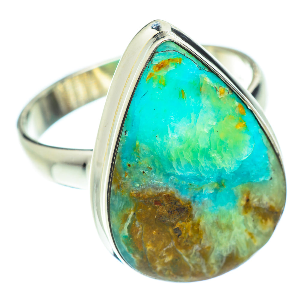 Peruvian Opal Rings handcrafted by Anasilvercos - RING54725