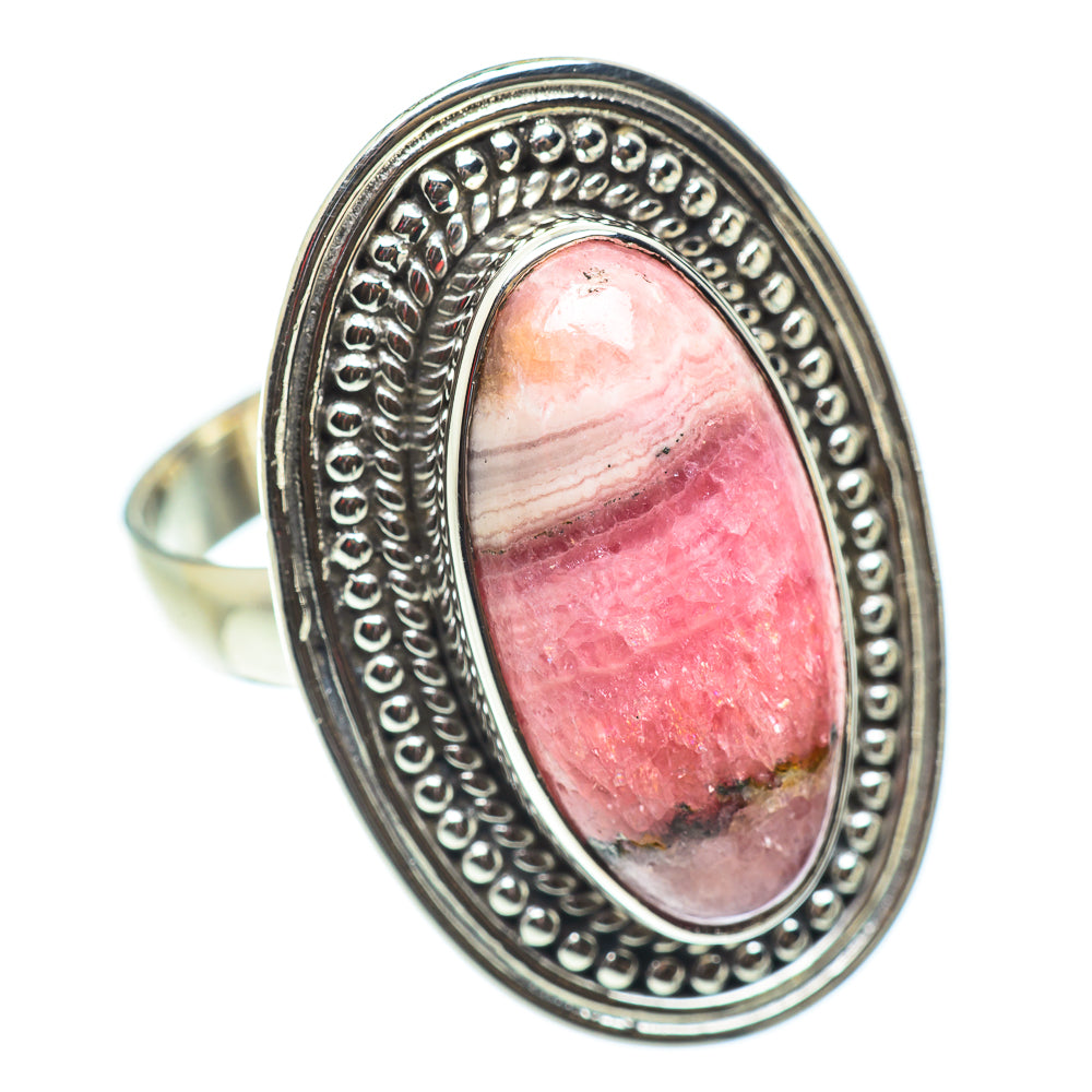 Rhodochrosite Rings handcrafted by Anasilvercos - RING54734