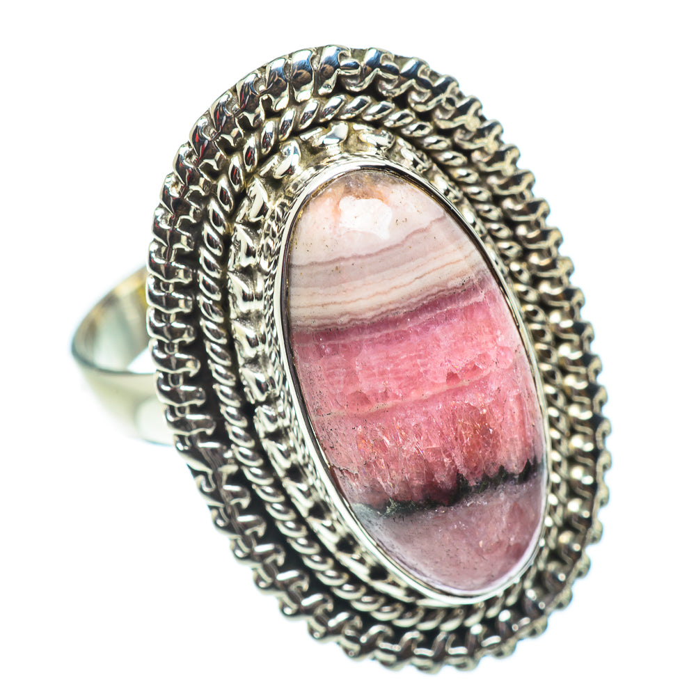 Rhodochrosite Rings handcrafted by Anasilvercos - RING54763