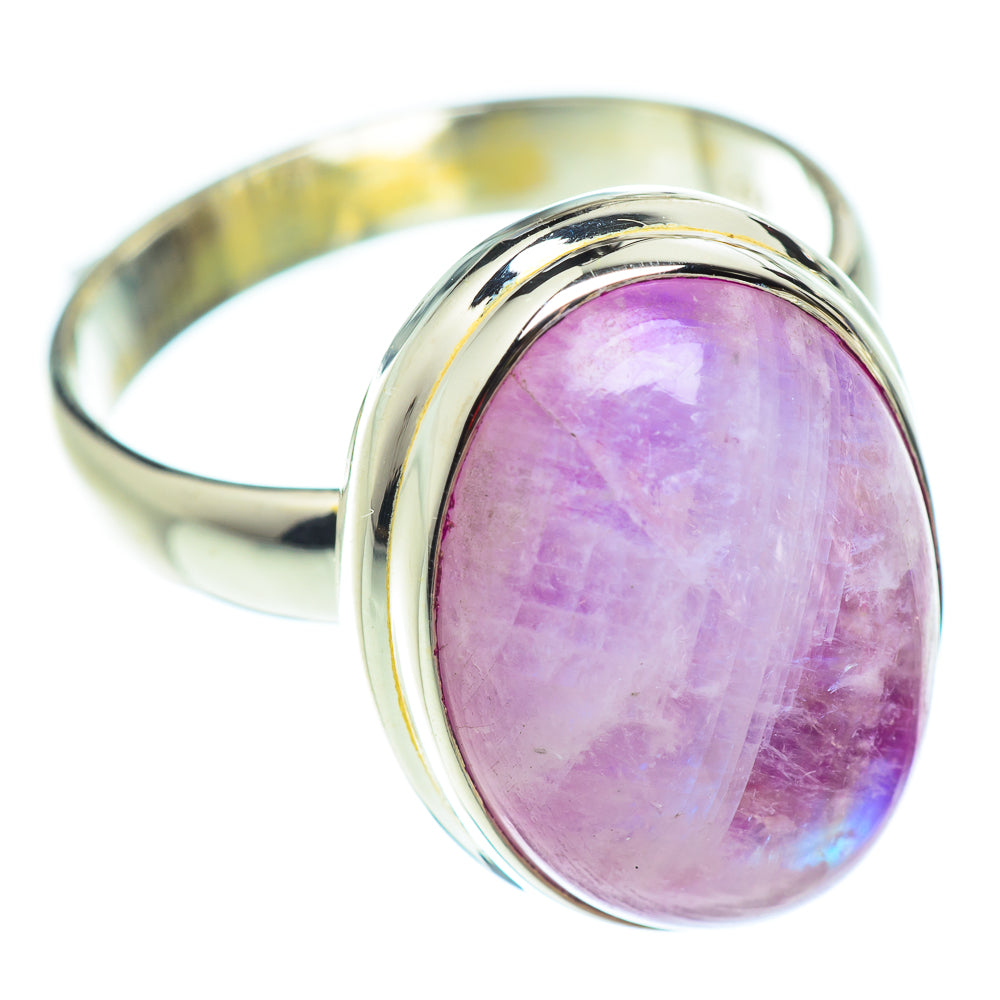 Pink Moonstone Rings handcrafted by Anasilvercos - RING54820