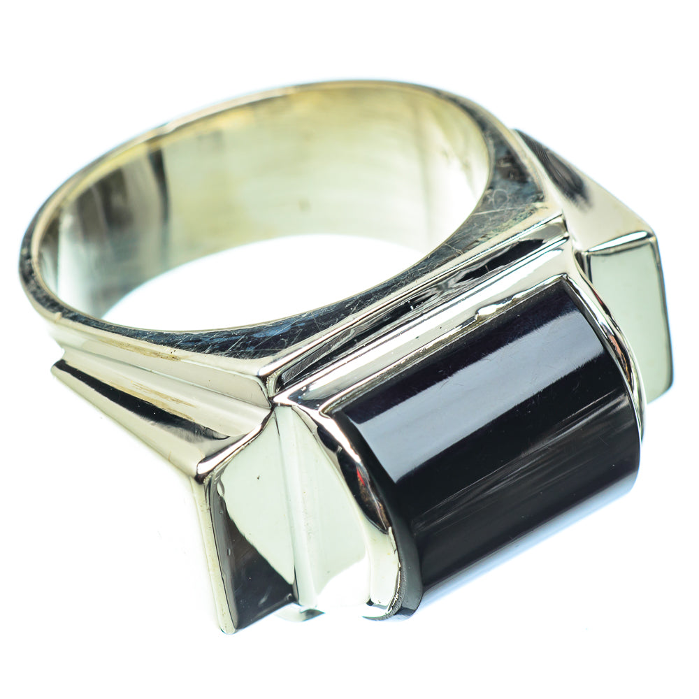 Black Onyx Rings handcrafted by Anasilvercos - RING54875