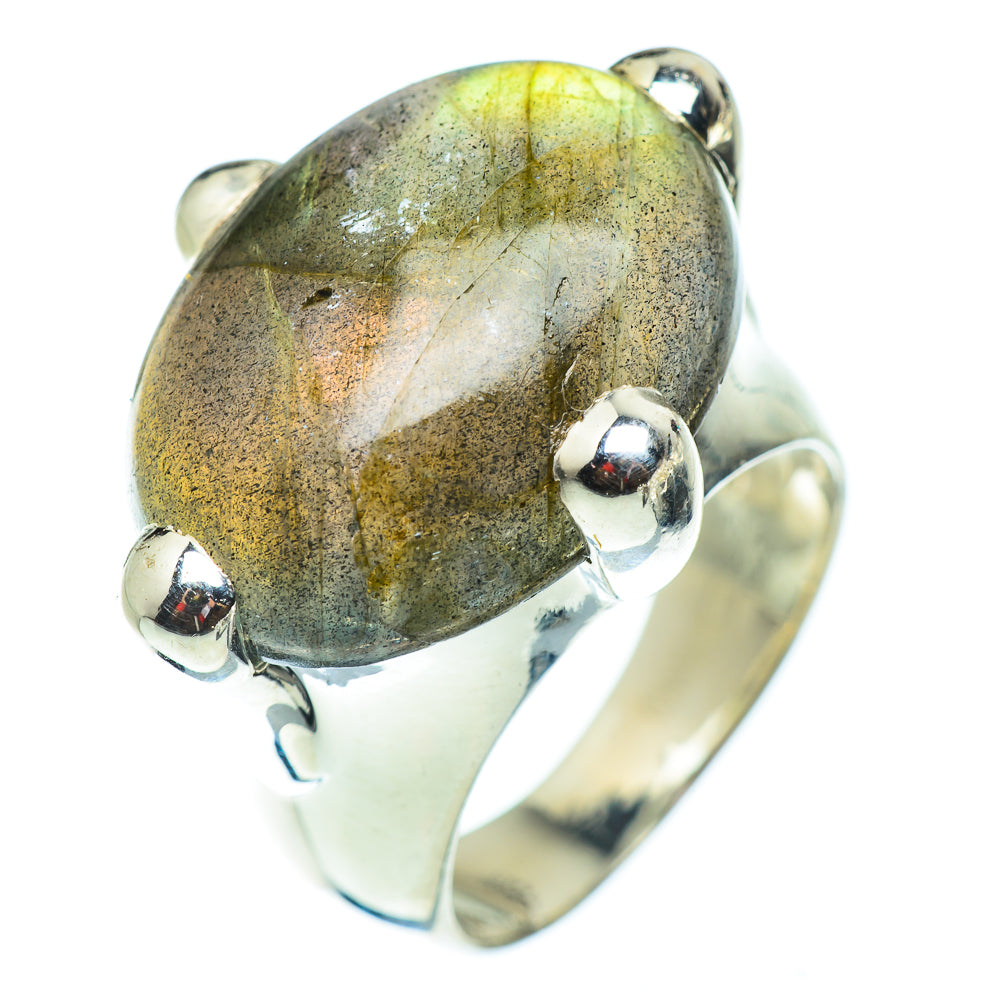 Labradorite Rings handcrafted by Anasilvercos - RING54905
