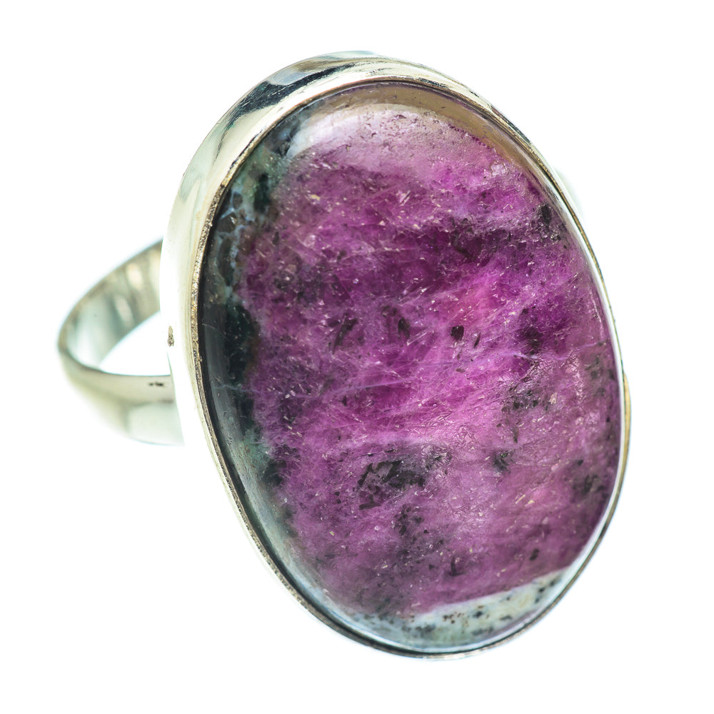 Ruby Zoisite Rings handcrafted by Anasilvercos - RING54969