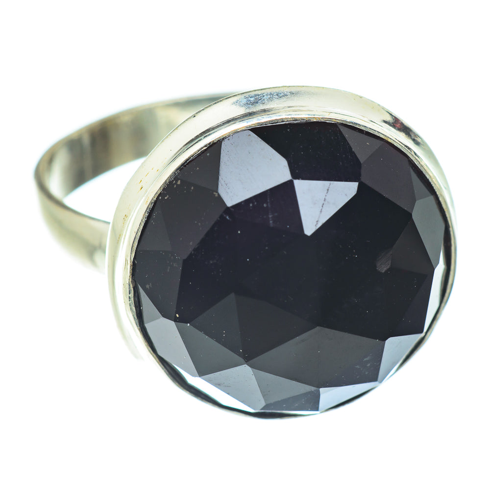 Black Onyx Rings handcrafted by Anasilvercos - RING55030