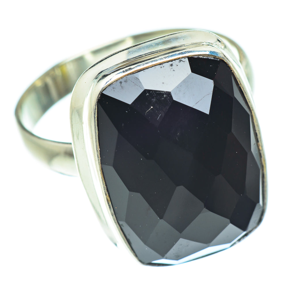Black Onyx Rings handcrafted by Anasilvercos - RING55075