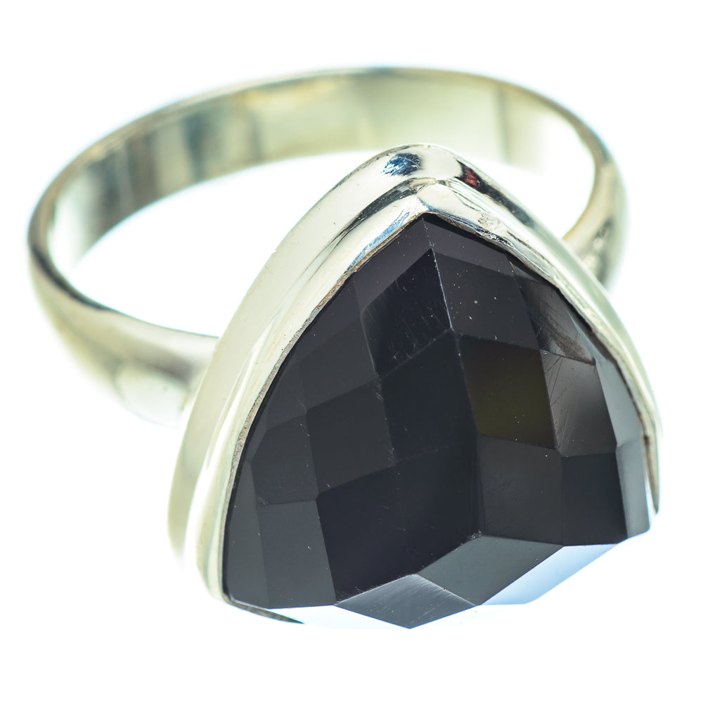 Black Onyx Rings handcrafted by Anasilvercos - RING55096