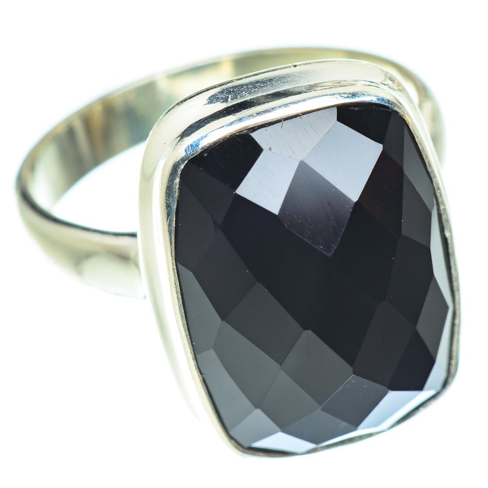 Black Onyx Rings handcrafted by Anasilvercos - RING55117
