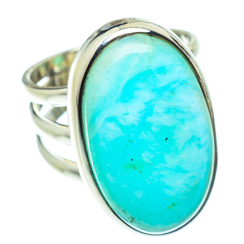 Larimar Rings handcrafted by Anasilvercos - RING55153