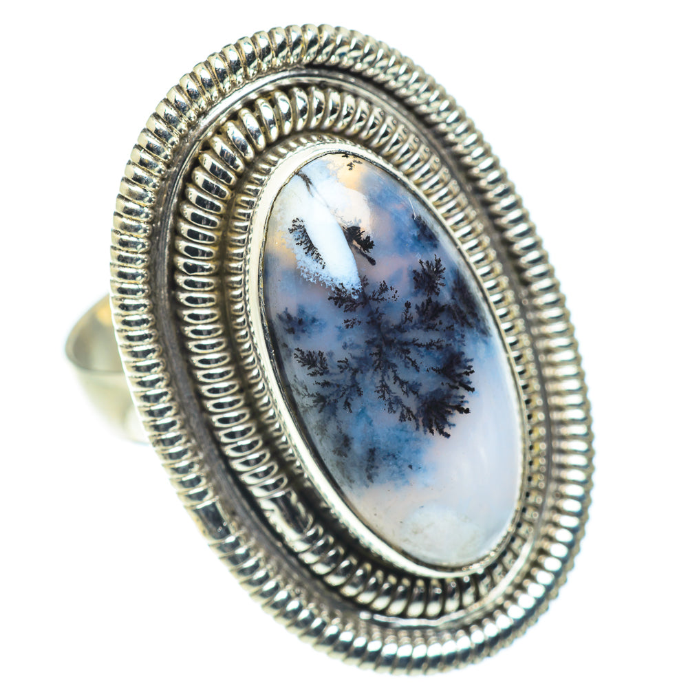 Dendritic Opal Rings handcrafted by Anasilvercos - RING55223
