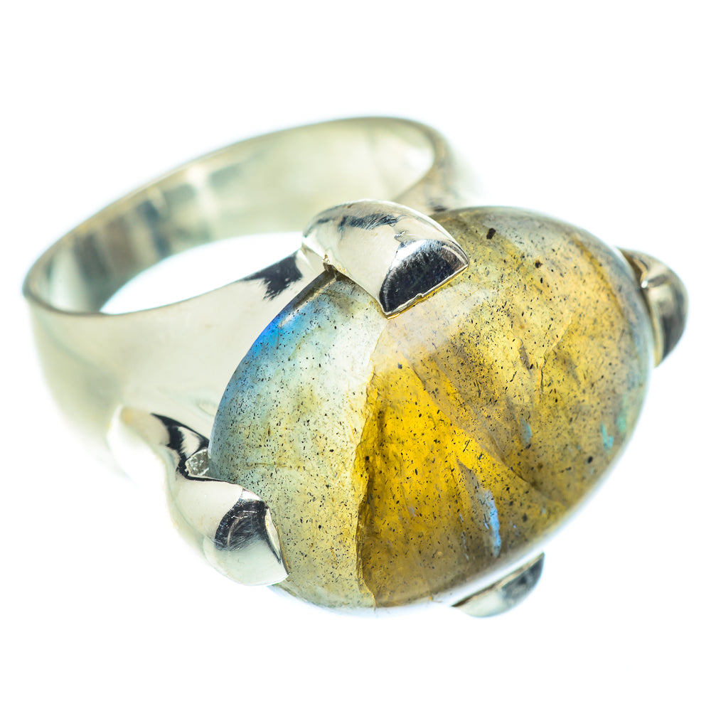 Labradorite Rings handcrafted by Anasilvercos - RING55251
