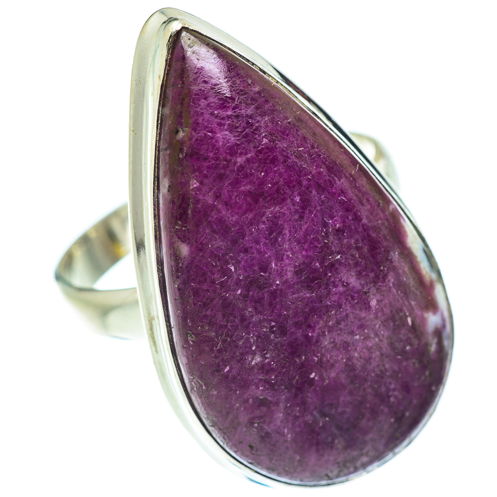 Ruby Fuchsite Rings handcrafted by Anasilvercos - RING55260