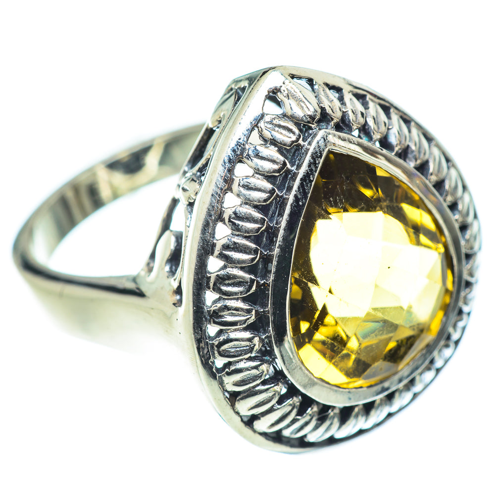 Citrine Rings handcrafted by Anasilvercos - RING55354