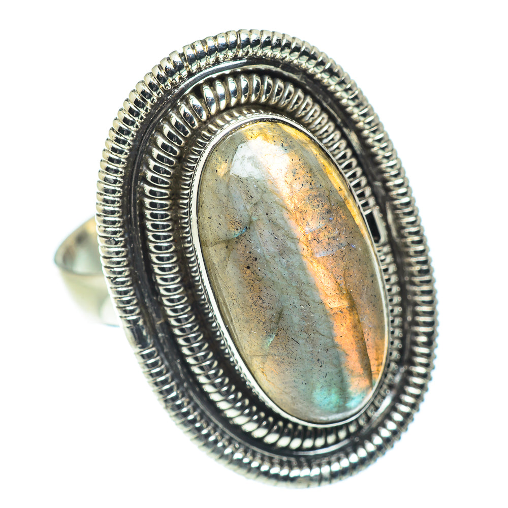 Labradorite Rings handcrafted by Anasilvercos - RING55418