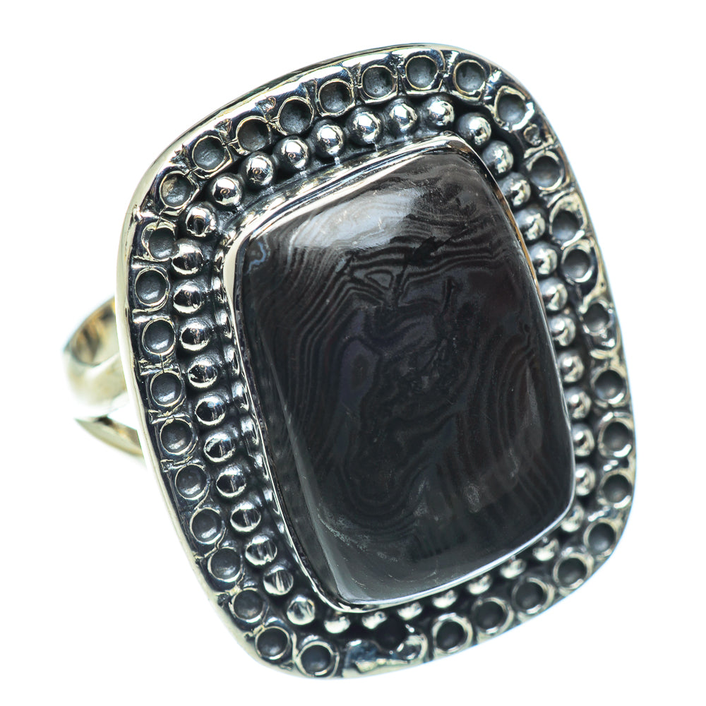Psilomelane Rings handcrafted by Anasilvercos - RING55449