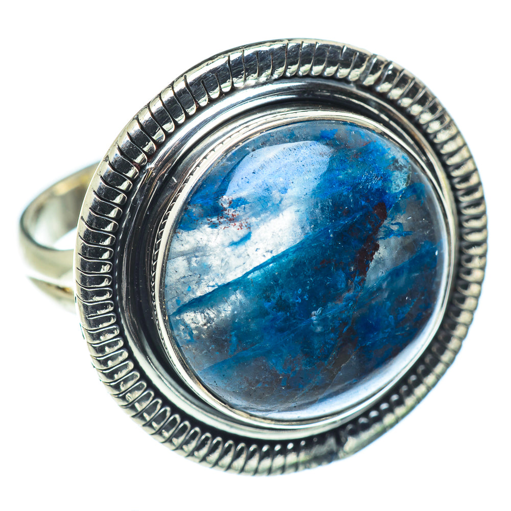 Chrysocolla In Quartz Rings handcrafted by Anasilvercos - RING55510