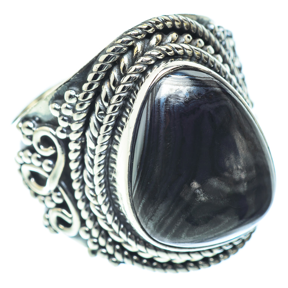 Psilomelane Rings handcrafted by Anasilvercos - RING55524