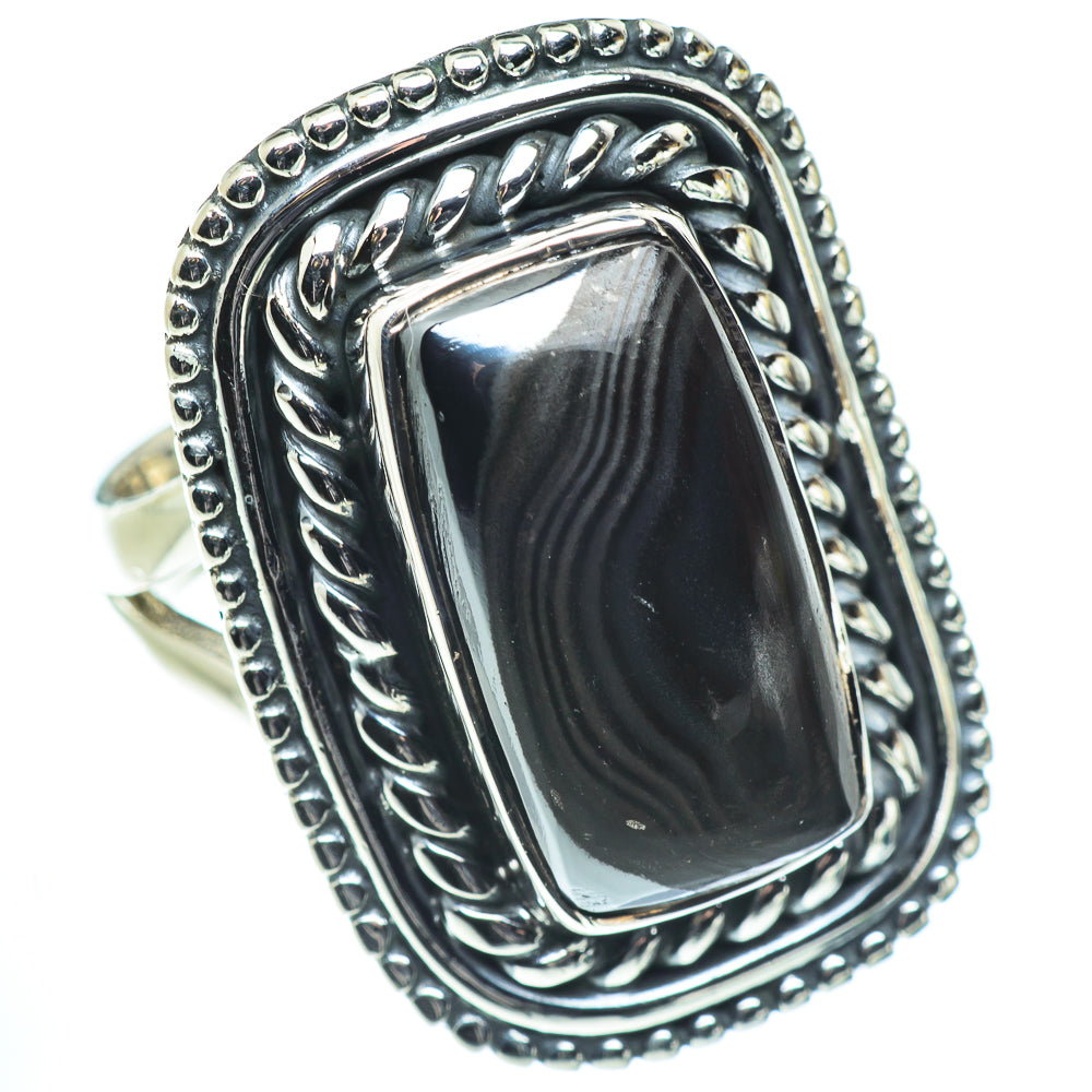 Psilomelane Rings handcrafted by Anasilvercos - RING55561