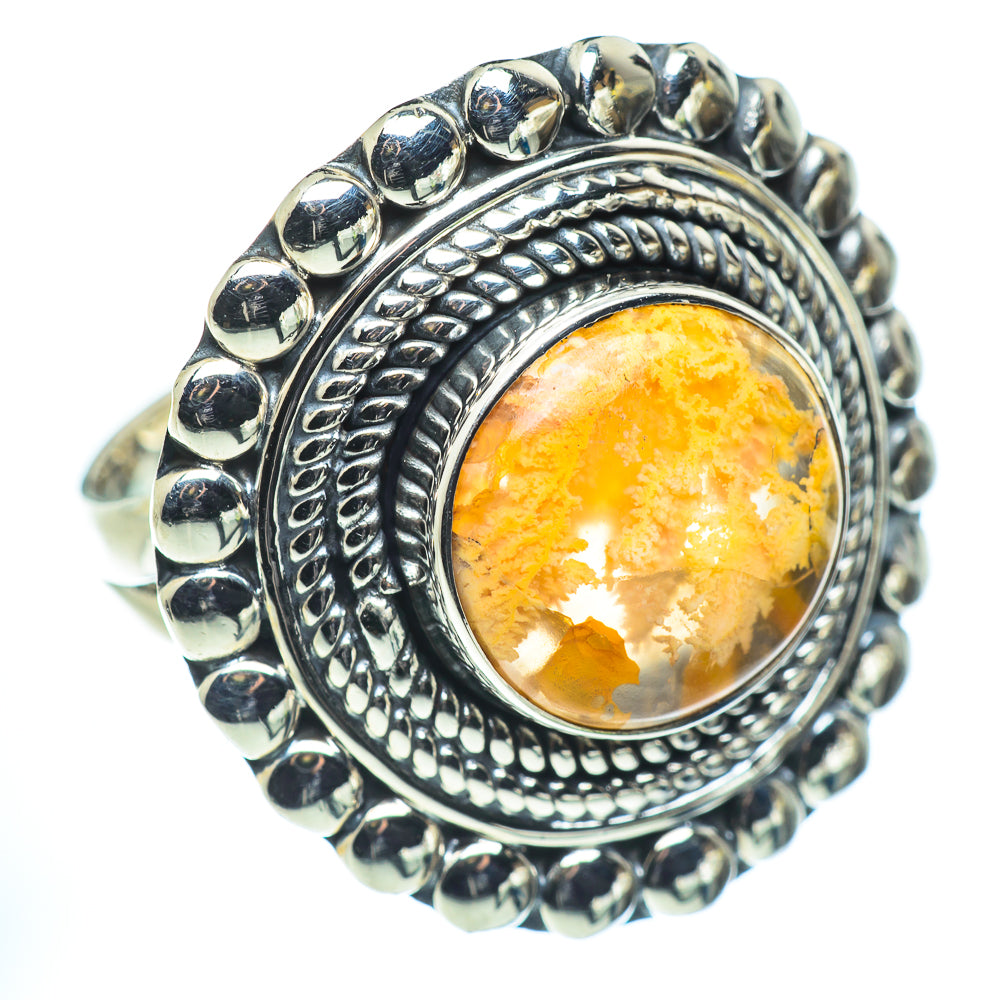 Brecciated Mookaite Rings handcrafted by Anasilvercos - RING55573