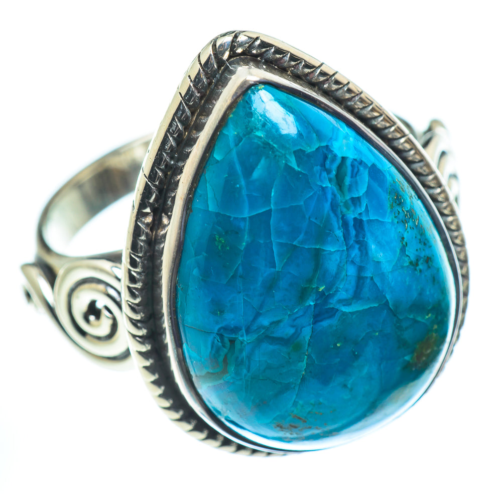 Chrysocolla Rings handcrafted by Anasilvercos - RING55583