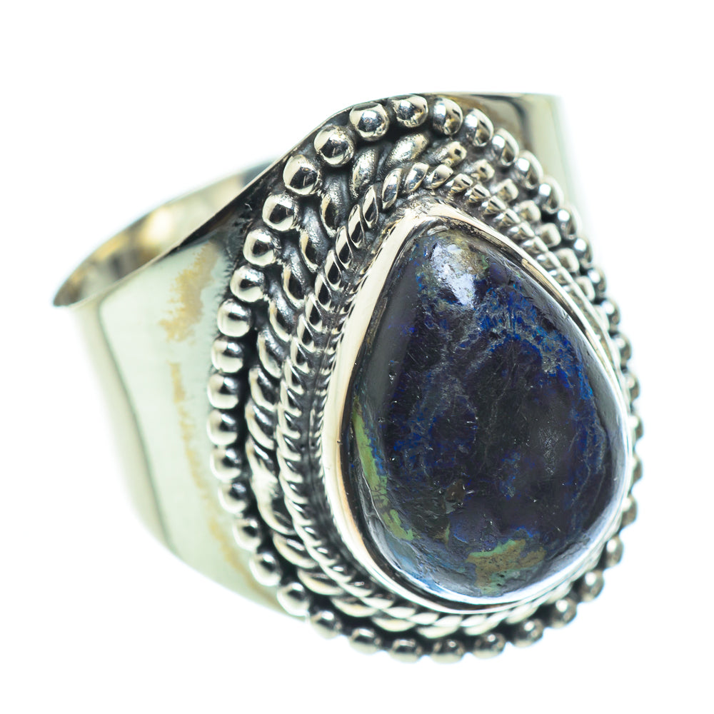 Azurite Rings handcrafted by Anasilvercos - RING55595